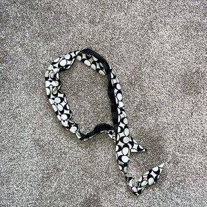 Coach Silk Tie Headband